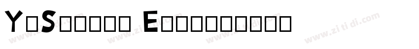 YoSophie Eleven字体转换